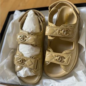 Authentic Chanel sandal Soul out in the store NEW🎊🎊